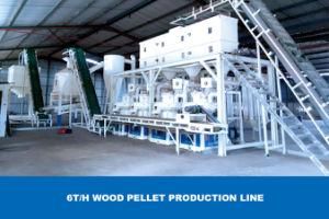 Malaysia 10t /H Wood Pellet Production Line