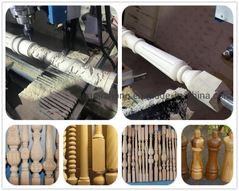 1530 CNC Wood Turning Lathe Carving Wood Legs, Staircase, Baseball Bat