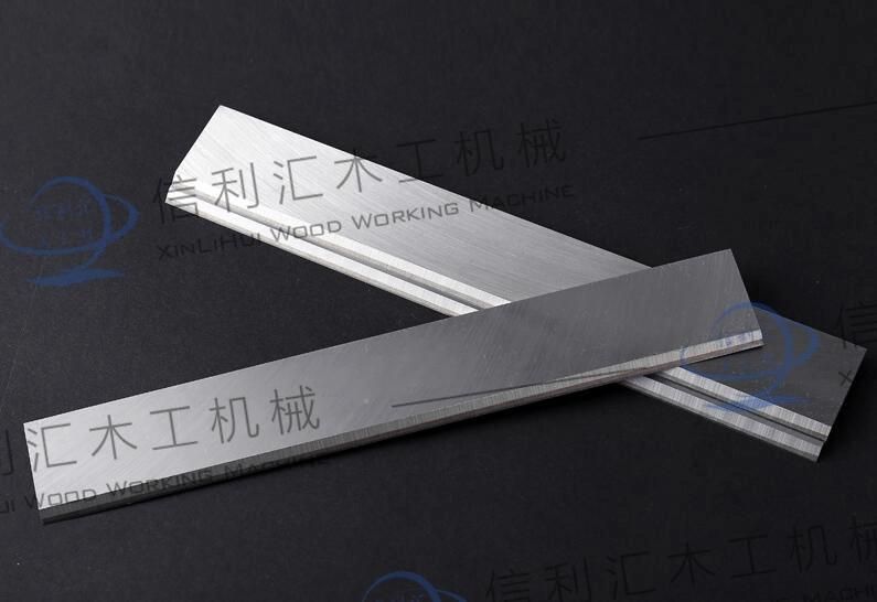 High Speed Steel Flat Blade HSS Carbide Wood Cutting Planer Blades in HSS Machine with Straight Edge Flat  Inlaid Alloy Planer