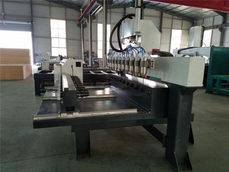 3D CNC Router for Woodworking with 4 Axis Rotary, Rounding Machine, Furniture CNC Milling Machine