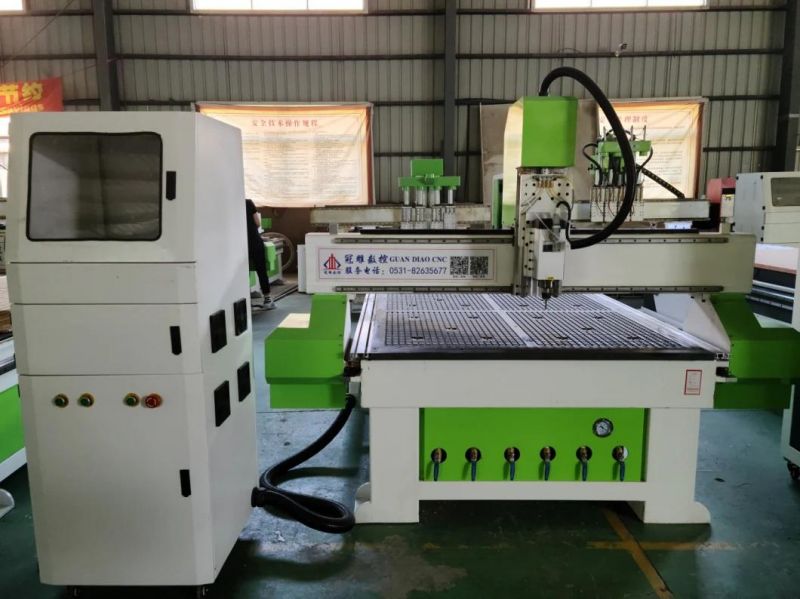 Competitive Price 4X8FT Vacuum Table Wood CNC Router Machine 1325 for Sale