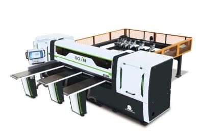 CNC Precision Wood Computer Cutting Panel Beam Saw Machine