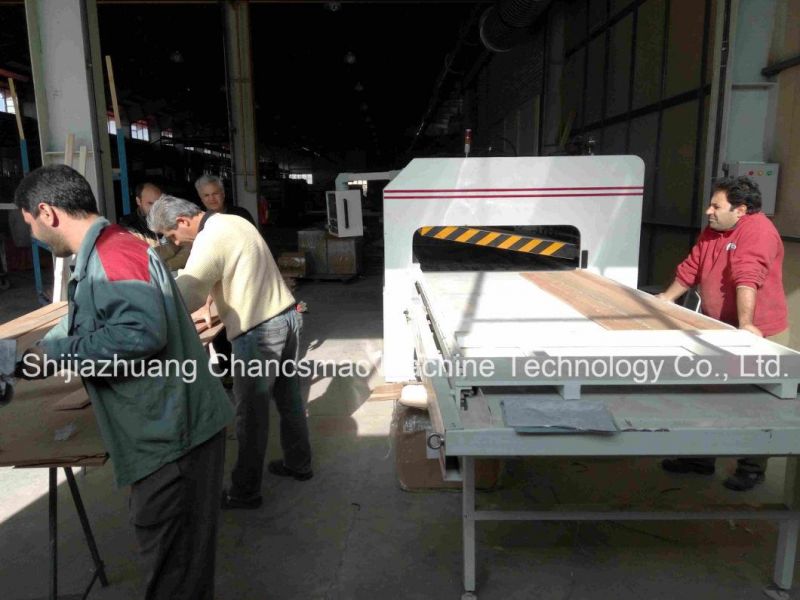 Conveyor Belt Type High Frequency Edge Gluer Panel Press Hfeg-4280c-CH