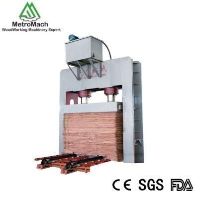 Woodworking Plywood Veneer Cold Press Machine