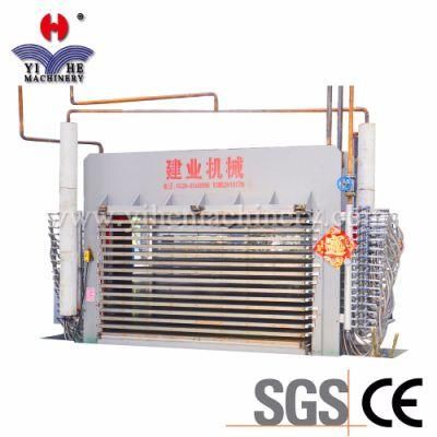 15 Layers 500t Plywood Hot Press Cold Press Veneer Composer Board Cutting Machine