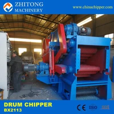 Bx2113 Wood Crushing Machine 30-35 Tons/H Drum Wood Chipper