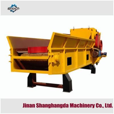 Shd Fully Automatic, High Quality, Large Diesel Drum Type Integrated Wood Crusher Made in China