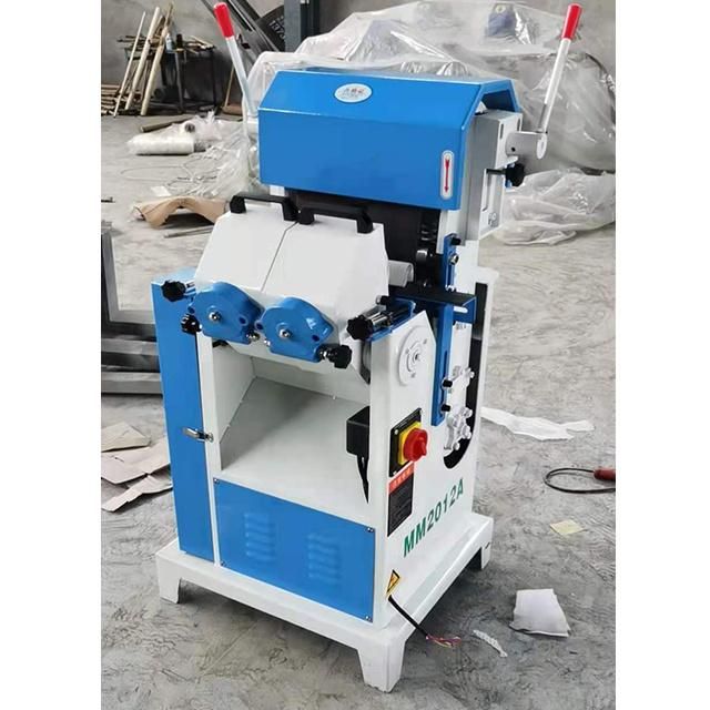 Double Belt Round Rod Sanding Machine Broom Stick Vertical Grinding Machine