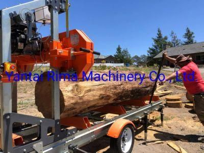 Log Portable Band Sawmill Machine