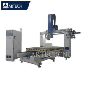 Atc 4axis CNC Router for Foam Mold Making Lost EPS Mold Auto Tool Changer