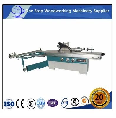 Longitudinal &amp; Transverse Automatic Sliding Table Saw Machine China Woodworking Sliding Table Saw with Dust Collection