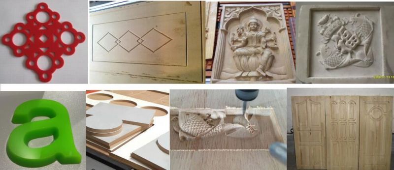 3D Wood Granite Marble CNC Engraving Machine