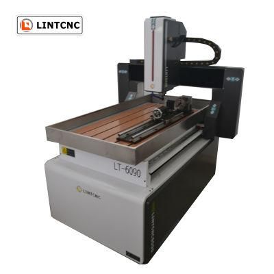 2020 New Type Hot Sale 2.2kw Water Cooling Spindle 4axis Milling Cutting 6090 1212 3D CNC Router Engraving Machine Price