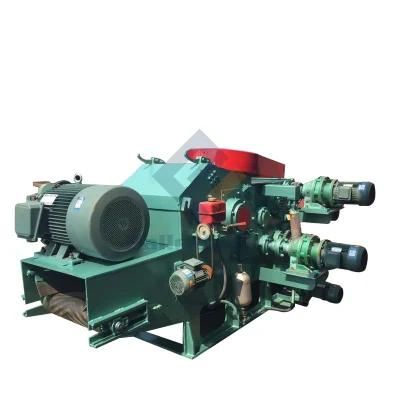 Industrial Electric Engine Wood Chips Drum Chipper Shredder Machine