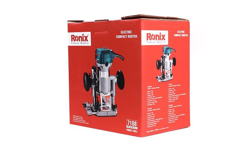 Ronix Wood Working Machine Model 7108 710W 6mm 8mm Collet Bit Electric Wood Router
