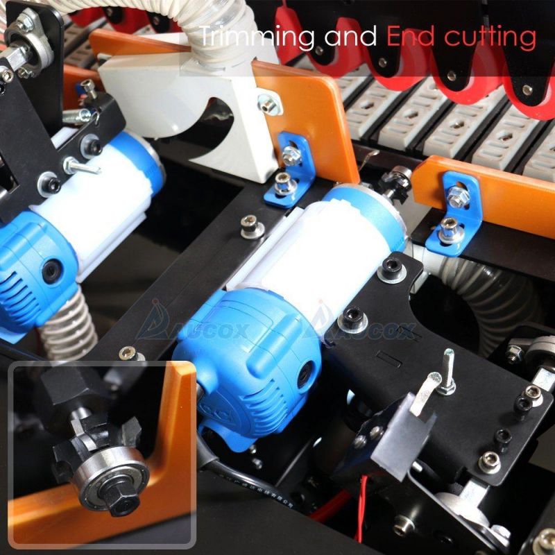 Best Mini Portable Automatic Plywood Bander Edge Banding Machine My04 for Plywood PVC Wood Small Shops