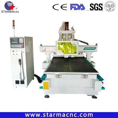 Heavy Duty Multi-Head CNC Router Engraving Machine 1325