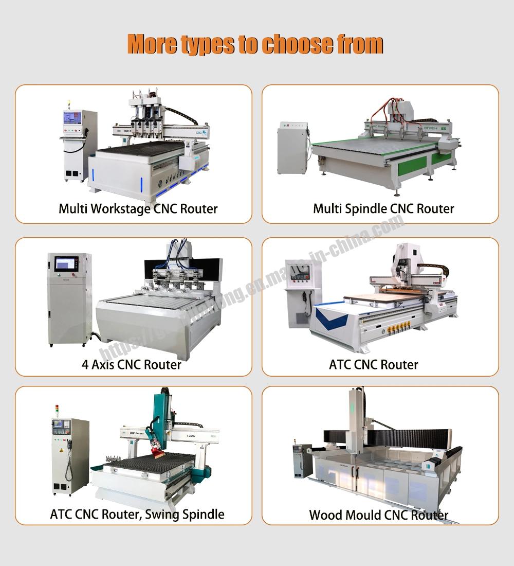2D & 3D, Wood, Stone, Metal, Rotary Axis CNC Router, CNC Engraving Machine