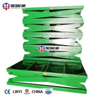 Favorable Price Hydraulic Lift Platform Table for Plywood Production