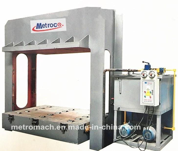 Woodworking Machine Hydraulic Plywood Cold Press with Cylinder Upside