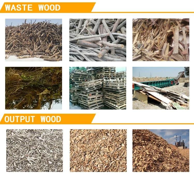 Shd High Power Industrial Biomass Wood Chipper Machine