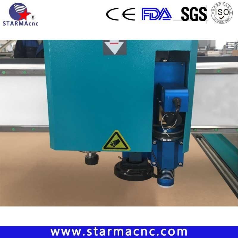Starma CNC Manufacture Produced CCD + Oscillating Knife CNC Router for Cutting and Engraving