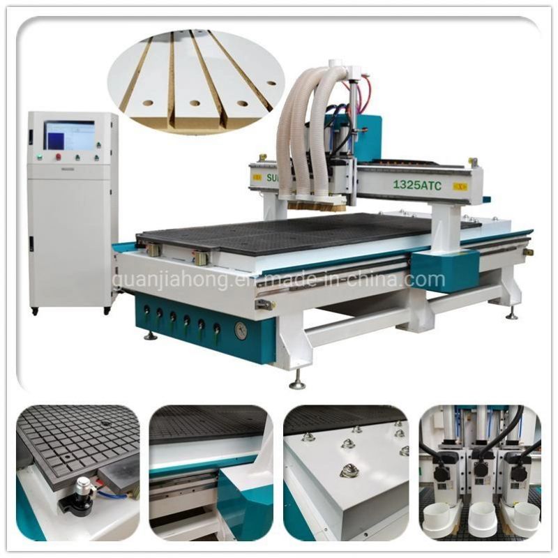 Genuine Nc Studio, Hsd/ Hqd Spindle, Vacuum Table, 1325 Multi Workstage CNC Router