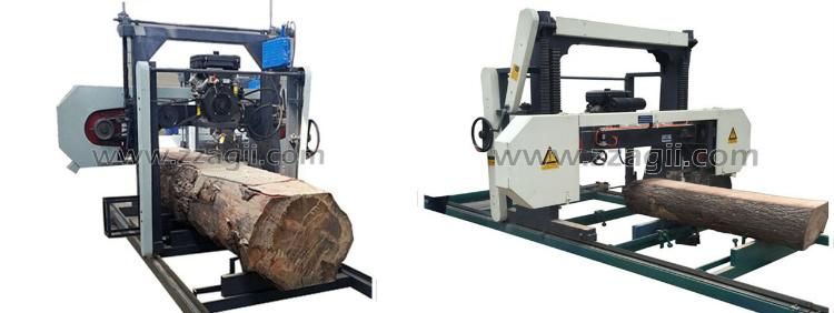 Forest Wood Cutting Machinery Multi Functional Band Sawmill Machine