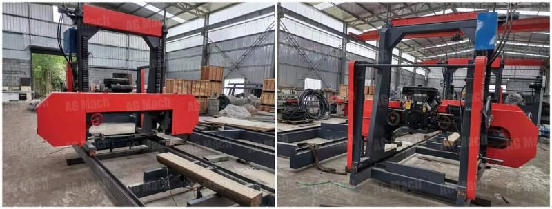 Multi-Functional Band Saw Machine Horizontal Portable Band Sawmill