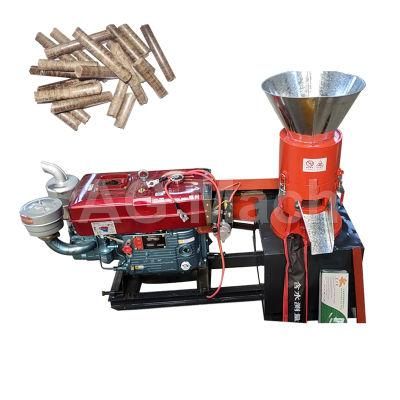 Best Price Flat Die Diesel Driven Wood Pellet Making Machine