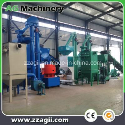 1-2tph Biomass Pellet Mill Wood Pellet Production Line in China
