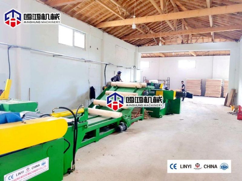 New Designed 8feet Veneer Peeling Machine with Heavy Duty