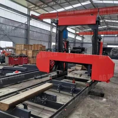 Woodworking Cutting Horizontal Band Saw Wood Sawing Machine