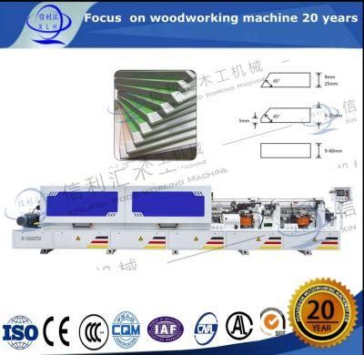 45 Degree Bevel Automatic Edge Banding Machine for Particle Board Solidwood Bevel Edge Banding Machine Glulam Wood Machine