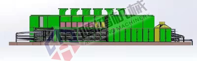 Plywood Machine Wood Veneer Roller Dryer Type