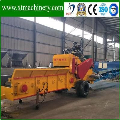 30ton/Hour Capacity, SKF Bearing Easy Operation Hard Wood Log Mulcher