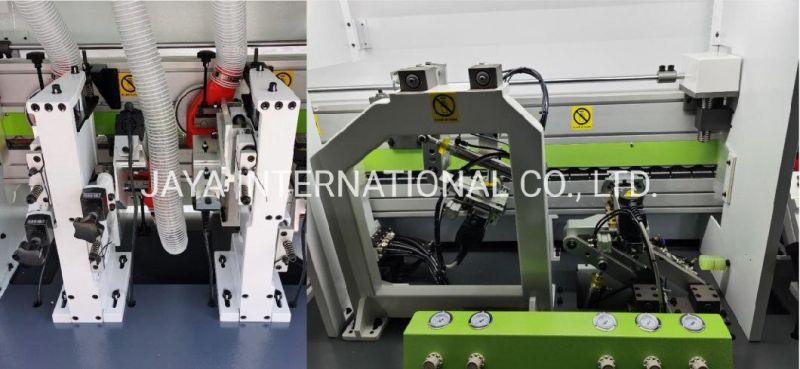 ZICAR Woodworking heavy duty high speed PVC edge banding machine with corner round trimming MF50F automatic edge bander MF50F