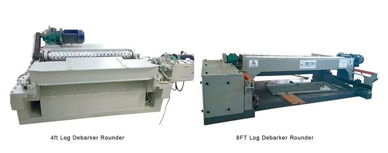 Automatic Hydraulic Wood Log Debarker Machine for Plywood Production Line