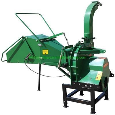 8 Inches High Efficiency Cutting Machine Wc-8m Tractor Wood Crusher