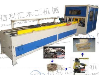 Factory Direct Small Wood Block Automatic Cutting Machine Wooden Pallet Cutting Machine Square Wood Cutting Machine Packaging Equipment