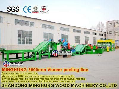 Wood Veneer Peeler Veneer Production Line