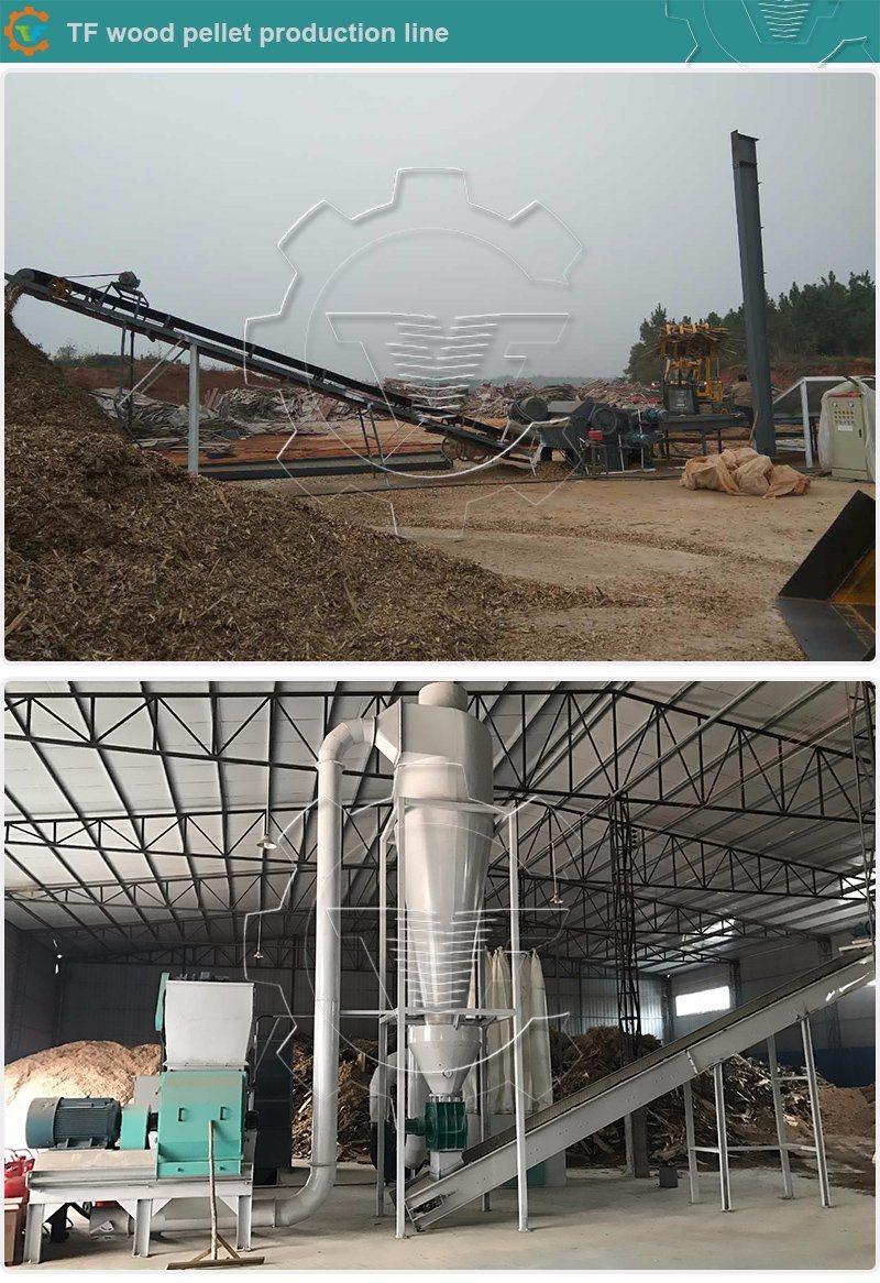 Ce Complete Wood Pellet Production Line