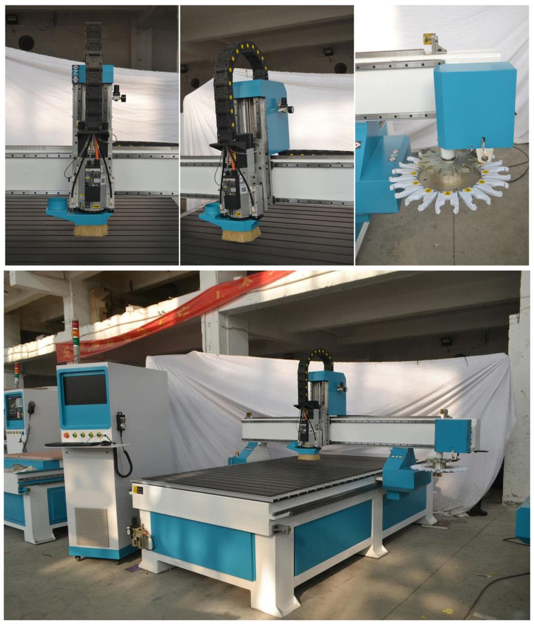 Wood Cutting Machine Woodworking CNC Router Atc for Making Wooden Wardrobe