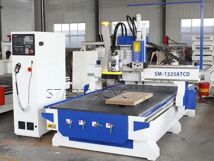 CE ISO Certificate Professional Heavy Duty Syntec Control Atc Auto Tool Changer CNC Router