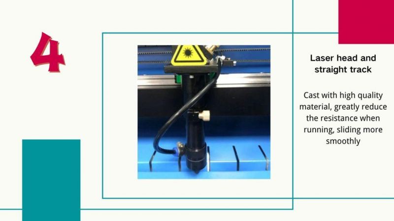 Non-Metallic Materials CO2 Carbon Dioxide Laser Engraving and Cutting Machine for Acrylic Sheet Laser Cutting