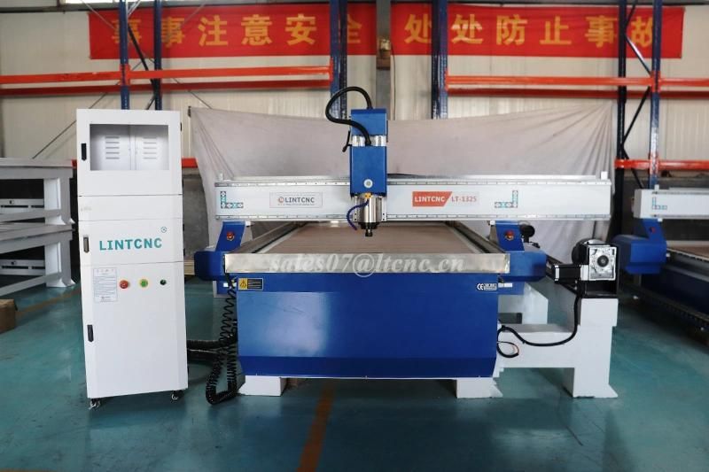 4 Axis 4*8FT 3D Woodworking CNC Router for Wood Acrylic Plywood PVC MDF Engraving Carving Milling Cutting 1325 1530 2030 Machine with Mach3 USB Controller Price