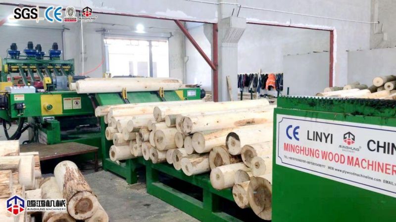 8feet Spindleless Wood Veneer Peeling Machine for Birch Eucalyptus Beech