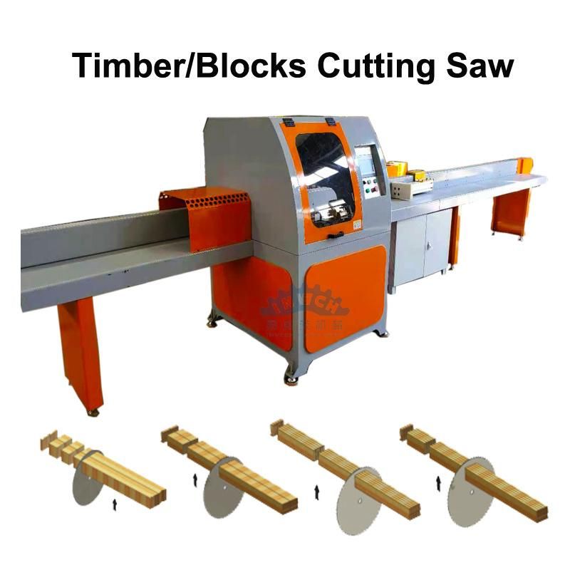 Five Head Wood Boards Cutting Saw Machine