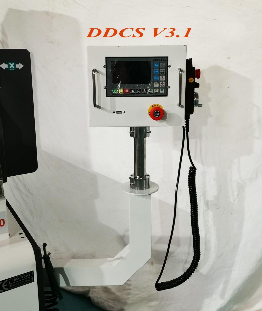 3D Mini Desktop Small Engraver 6060 6090 6012 Advertising CNC Router Machine for Carving and Engraving PCB / PVC/Acrylic / Aluminum/Wood/MDF