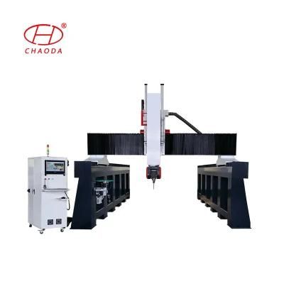 Cheap High Quality 3D Disk Type Atc CNC Router Engraving Machine with Rotary